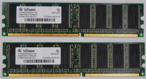Infineon hys64d64300hu 1gb - hys64d64300hu-5-b,